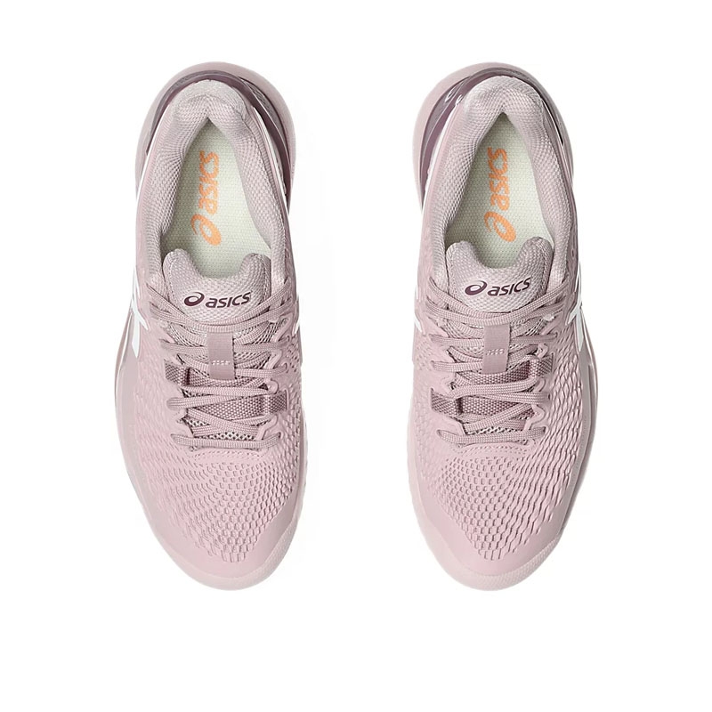 【美品】ASICS GEL-RESOLUTION 9 OC 25cm GEL-RESOLUTION 9 WIDE | Women | White/Pure Silver | Women's