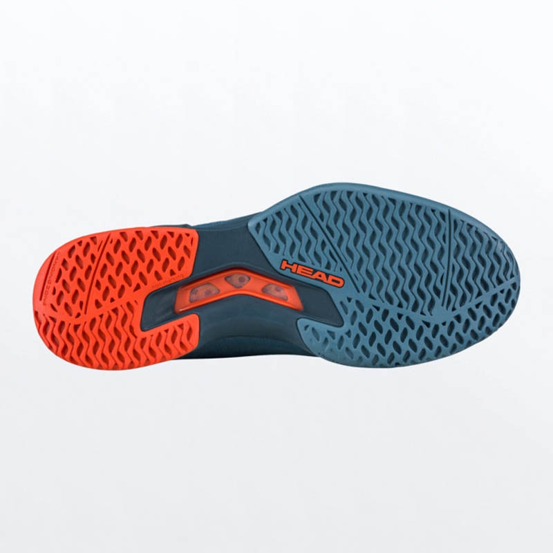 Head Sprint Pro 3.5 Men's Tennis Shoe Bluestone/orange