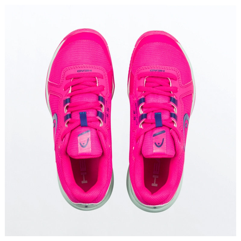 Head Sprint Junior Tennis Shoe Pink/clearaqua