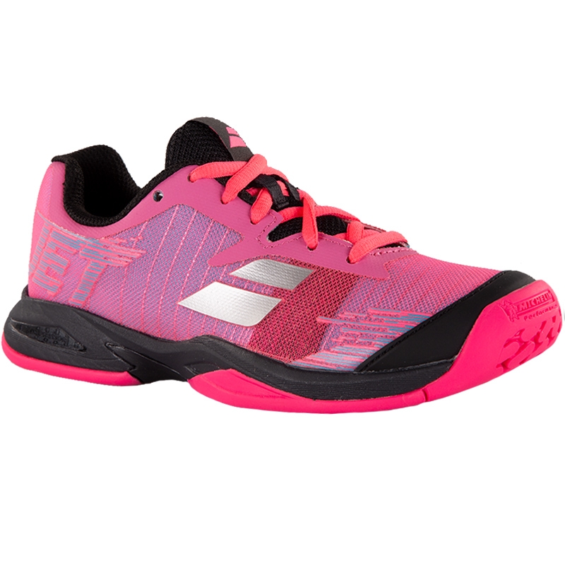 Babolat Jet Mach II Junior Tennis Shoe Pink/black
