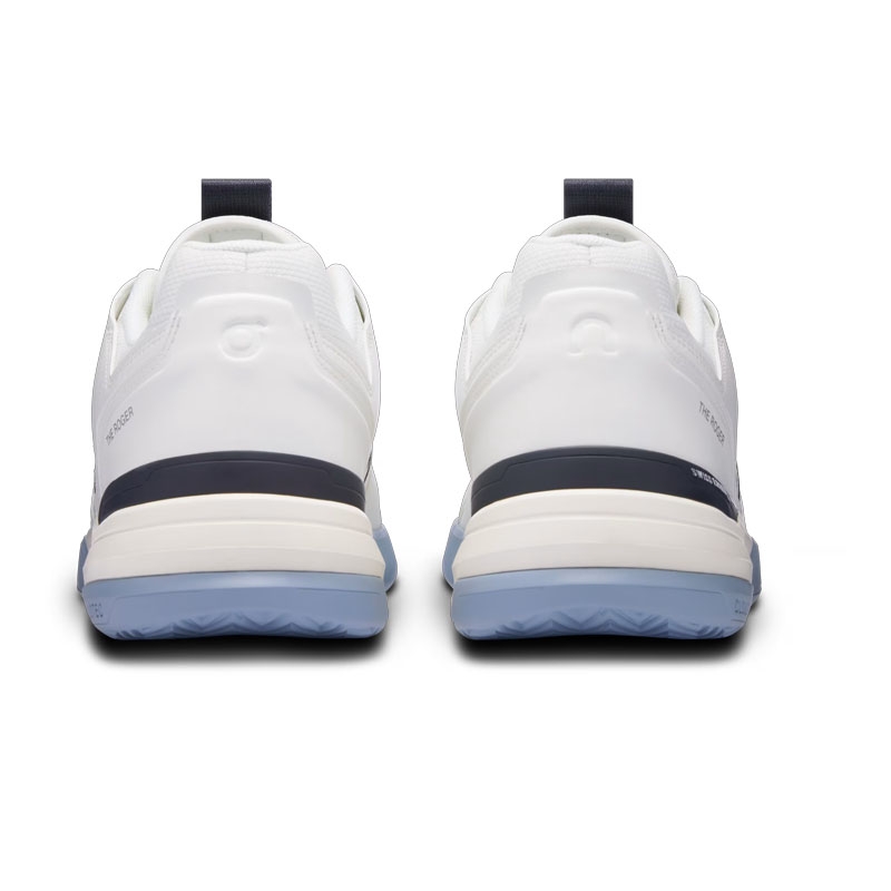 On THE ROGER Clubhouse Pro Men's Tennis Shoe Ivory/chambray