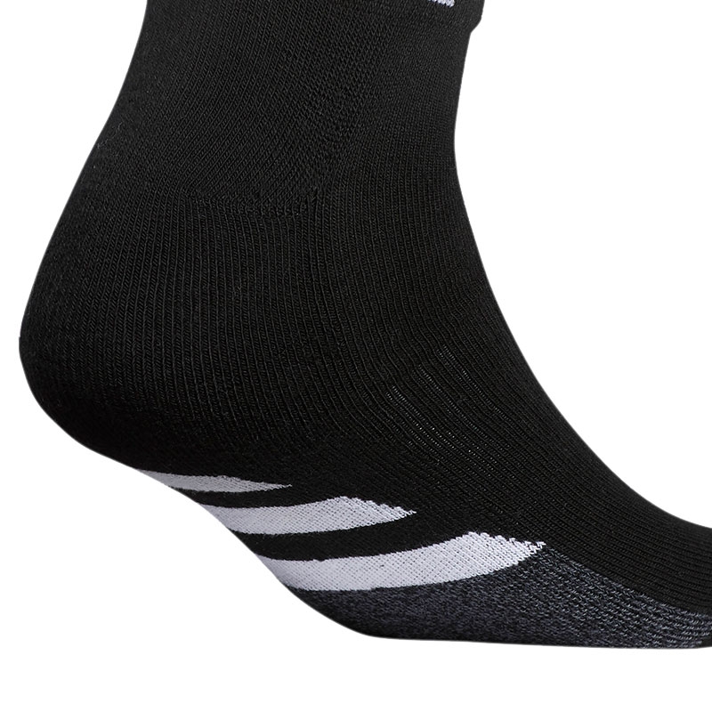 Adidas Cushioned 3Pack Quarter Men's Tennis Socks Black/white