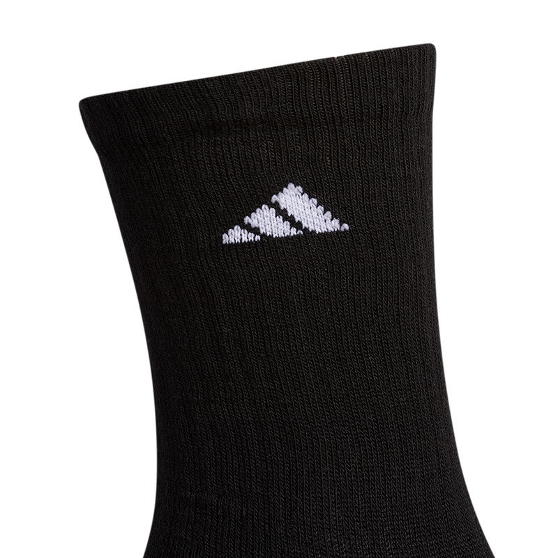 Adidas Cushioned 3Pack Crew Men's Tennis Socks Black/white