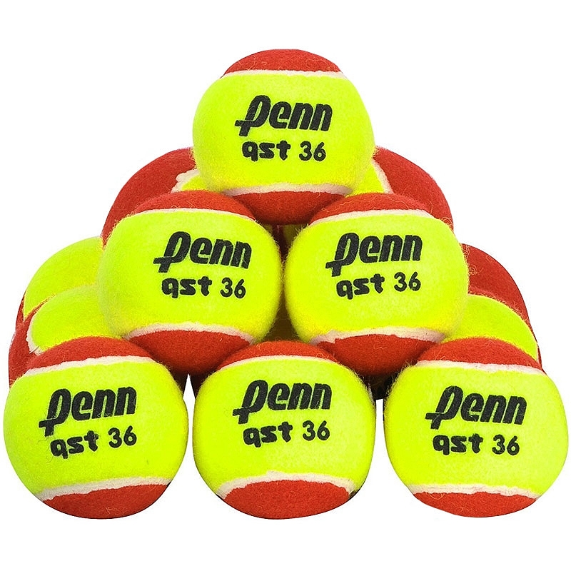 Penn QST 36 Low Compression 12 Pack Tennis Balls