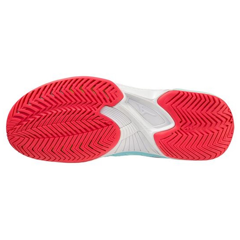 Mizuno Wave Exceed Tour 5 Women's Tennis Shoe Turquoise/pink