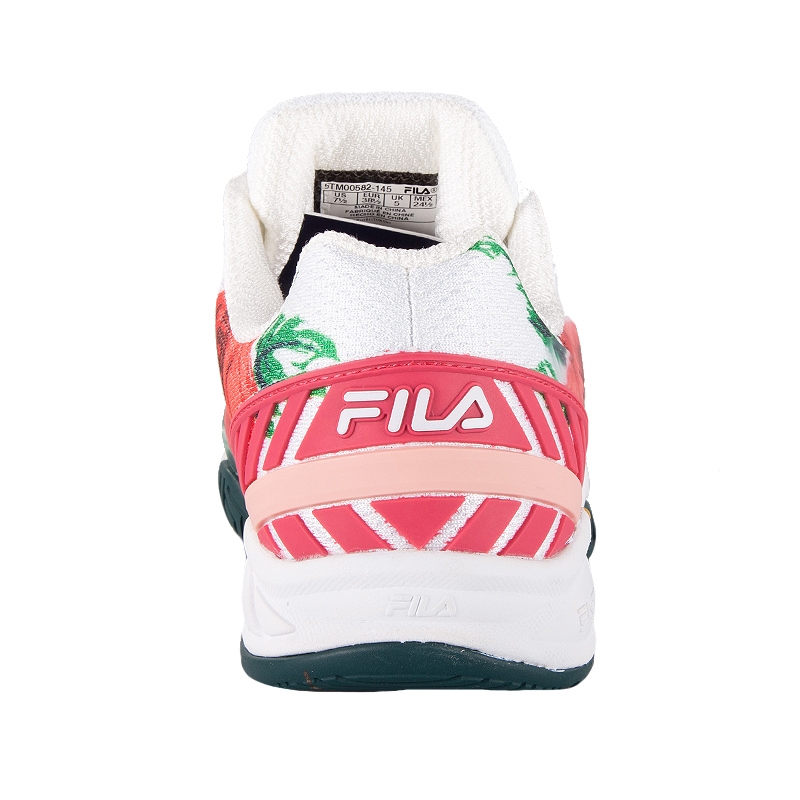 fila shoes with flowers
