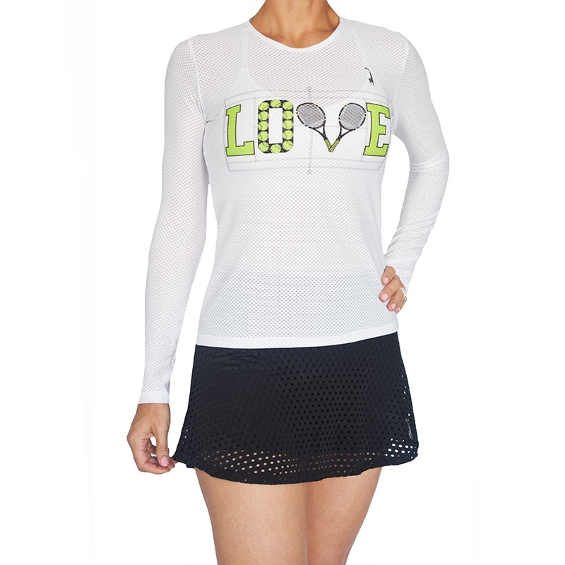 white tennis tops ladies