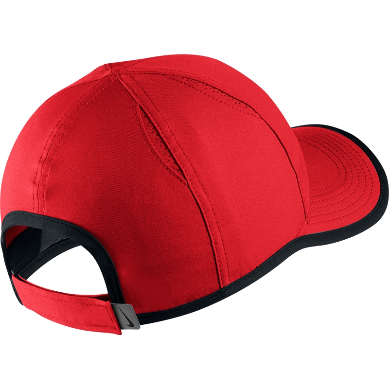 red nike featherlight hat