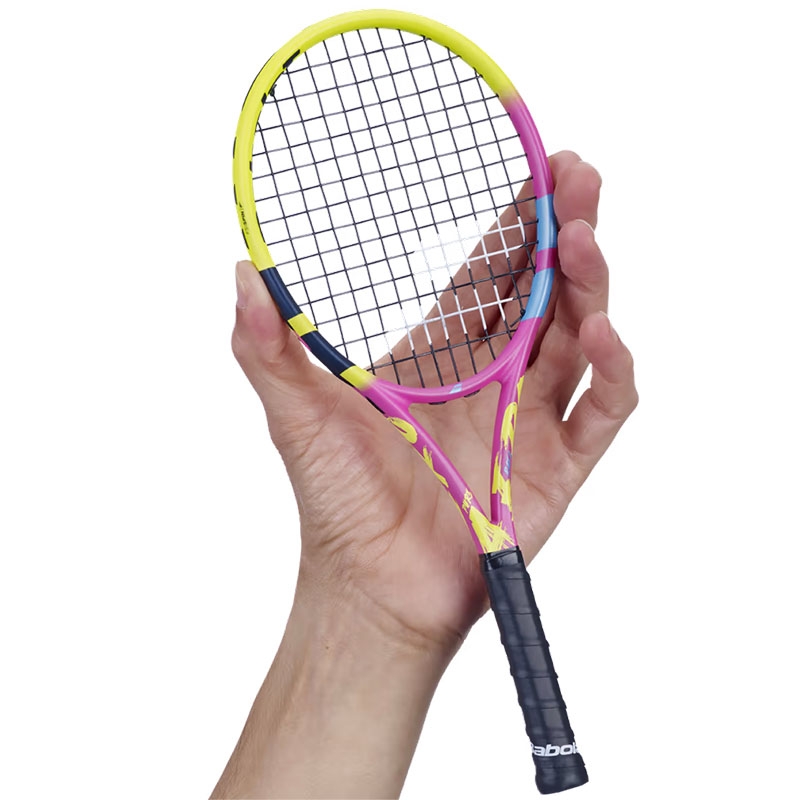 Babolat Rafa Mini Tennis Racquet Yellow/pink/blue