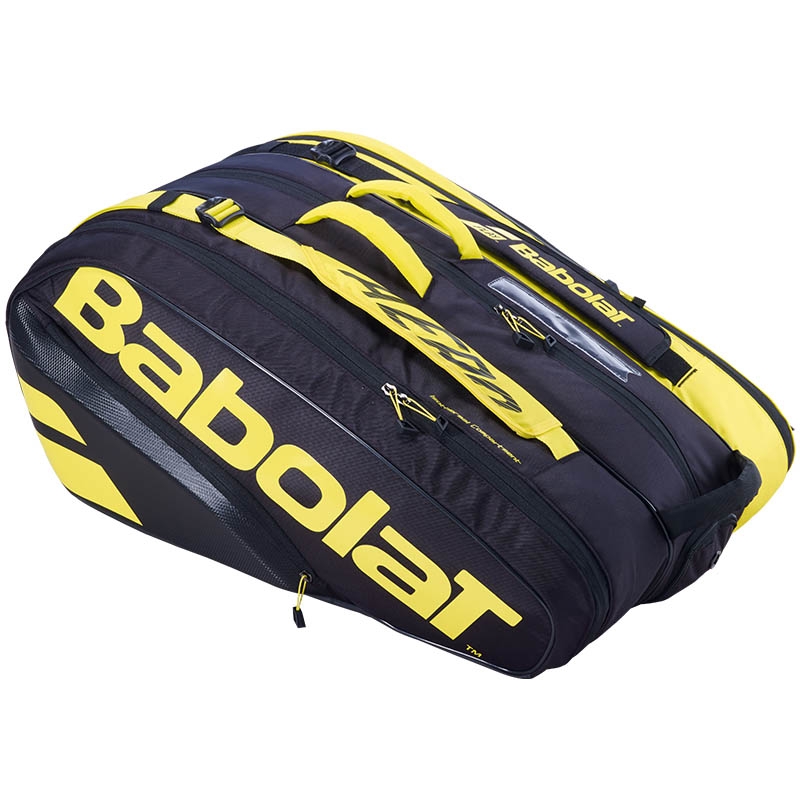 Babolat Pure 12 Pack Tennis Bag Black/yellow