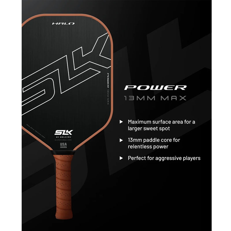 Selkirk Halo Power XL Pickleball Paddle Black