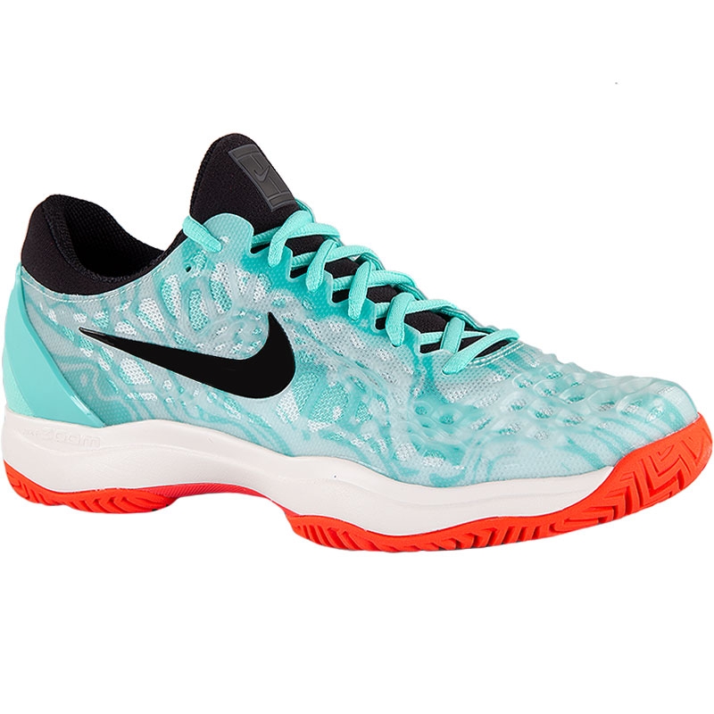 turquoise tennis shoes