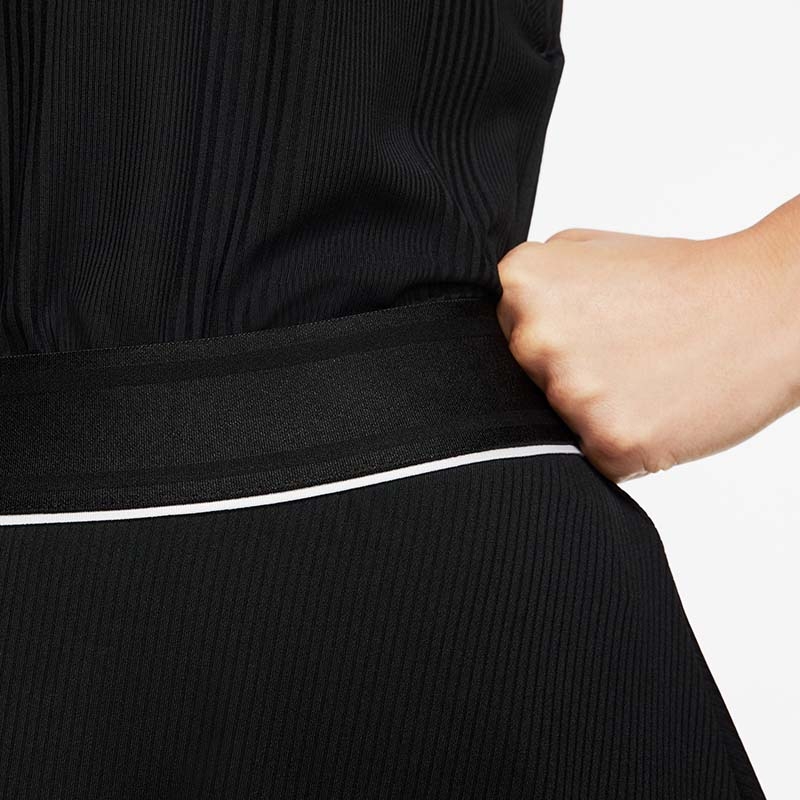 nike court dry skirt black