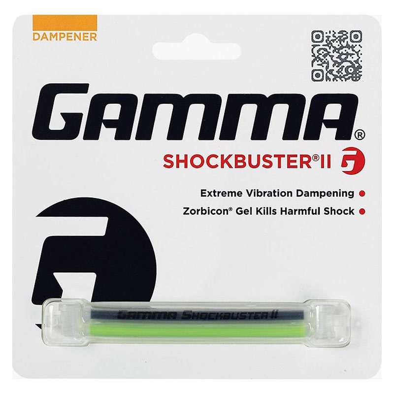 Gamma Shockbuster II Tennis Dampener Green/black