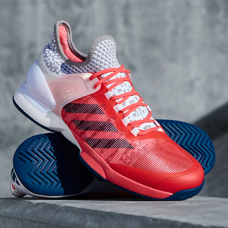 Adidas Adizero Ubersonic 2 Men's Tennis Shoe Red/white