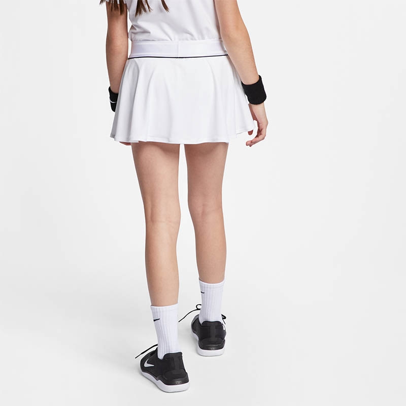 Nike Court Flouncy Girls' Tennis Skirt White