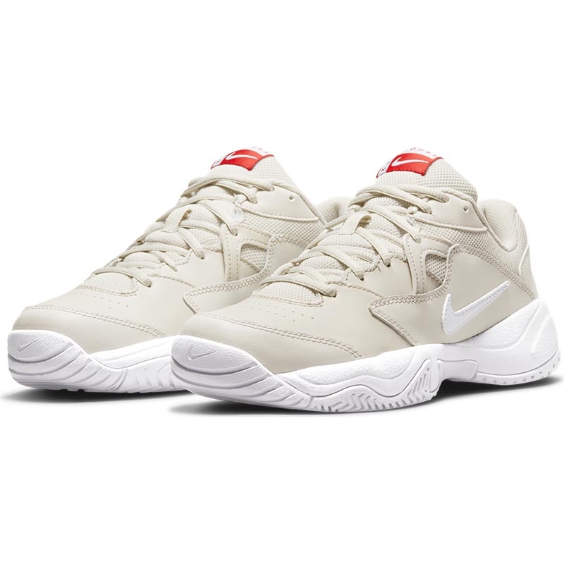 legaal Microcomputer Slager Nike Court Lite 2 Women's Tennis Shoe Lightbone/white