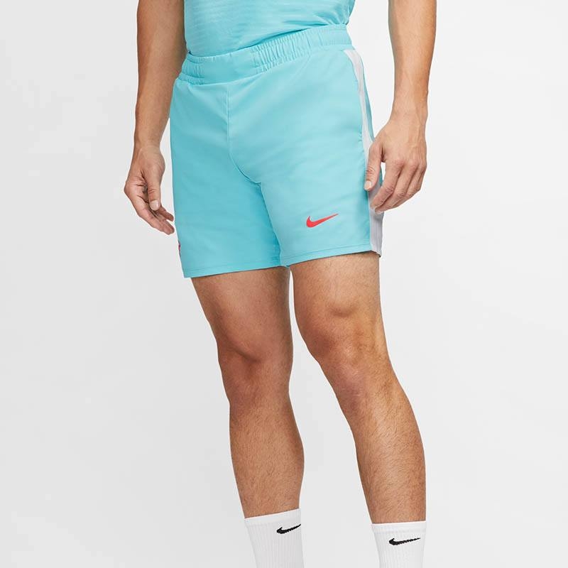 Nike Rafa 7 Men's Tennis Short Blue/crimson