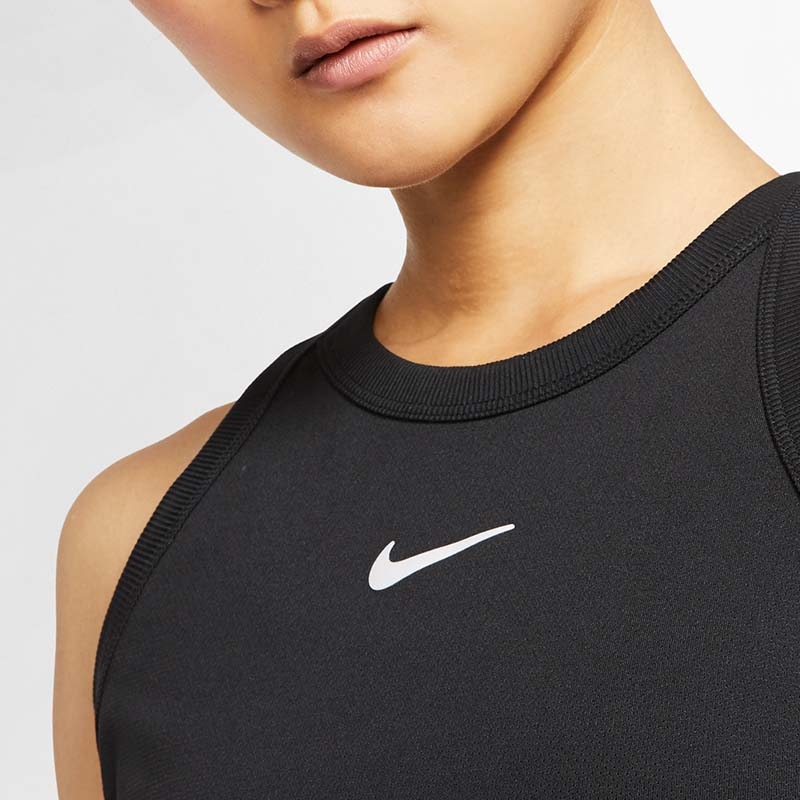 Nike Court Dry Women's Tennis Tank Black/white