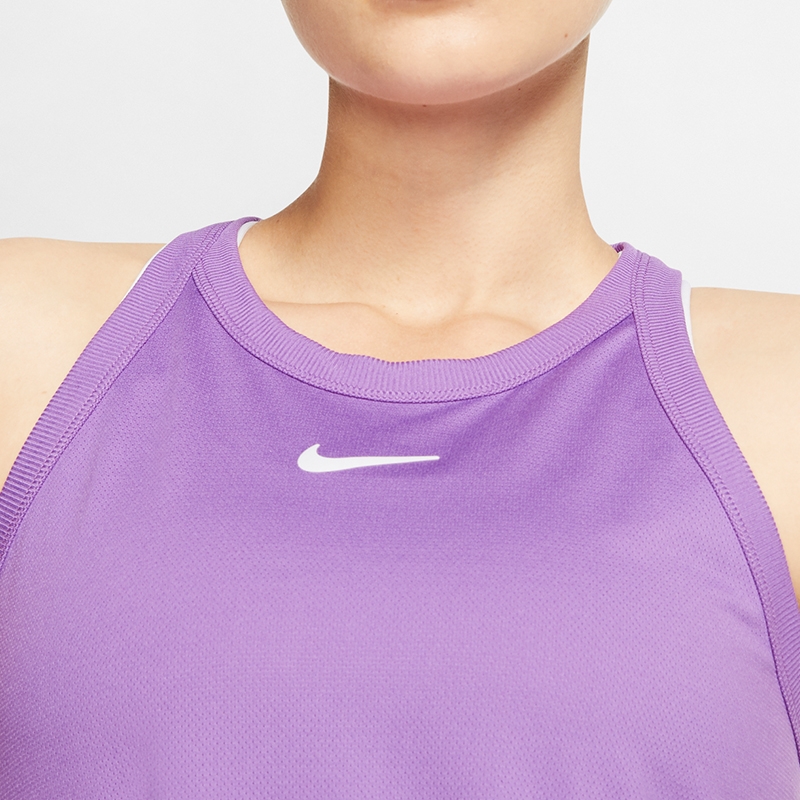 Nike Court Dry Women's Tennis Tank Purple/white