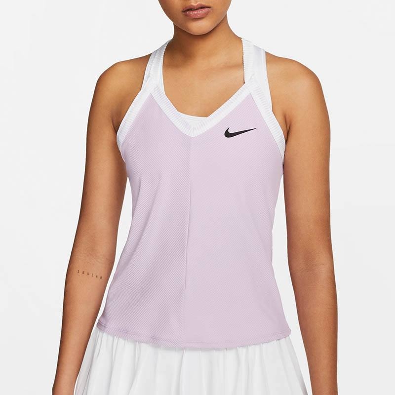 Nike Maria Court Dry Women's Tennis Tank Lilac/white