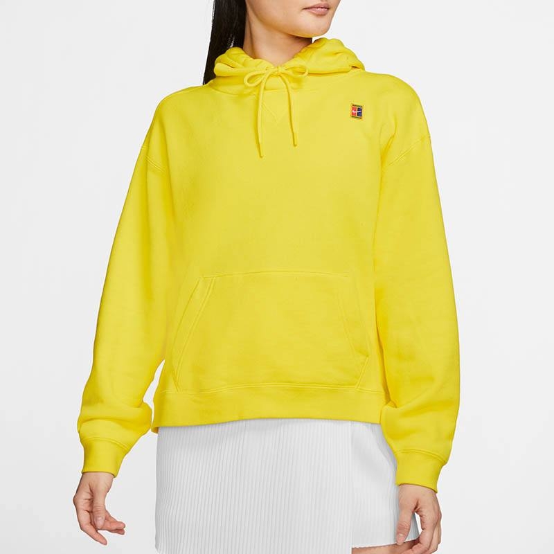 nike heritage yellow hoodie