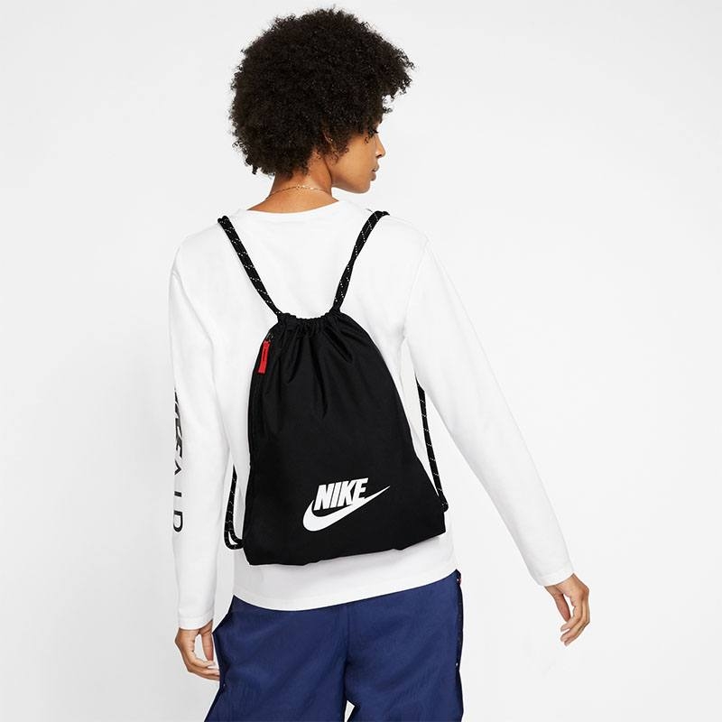 Nike Heritage 2.0 Gymsack Bag Black/white
