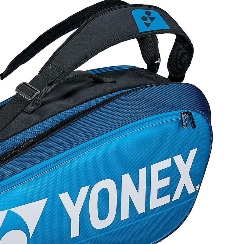 Yonex Pro Racquet 6 Pack Tennis Bag Blue