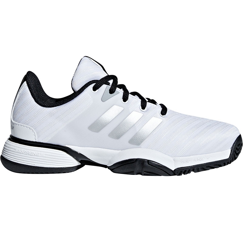 Adidas Barricade 2018 XJ Junior Tennis Shoe White/black