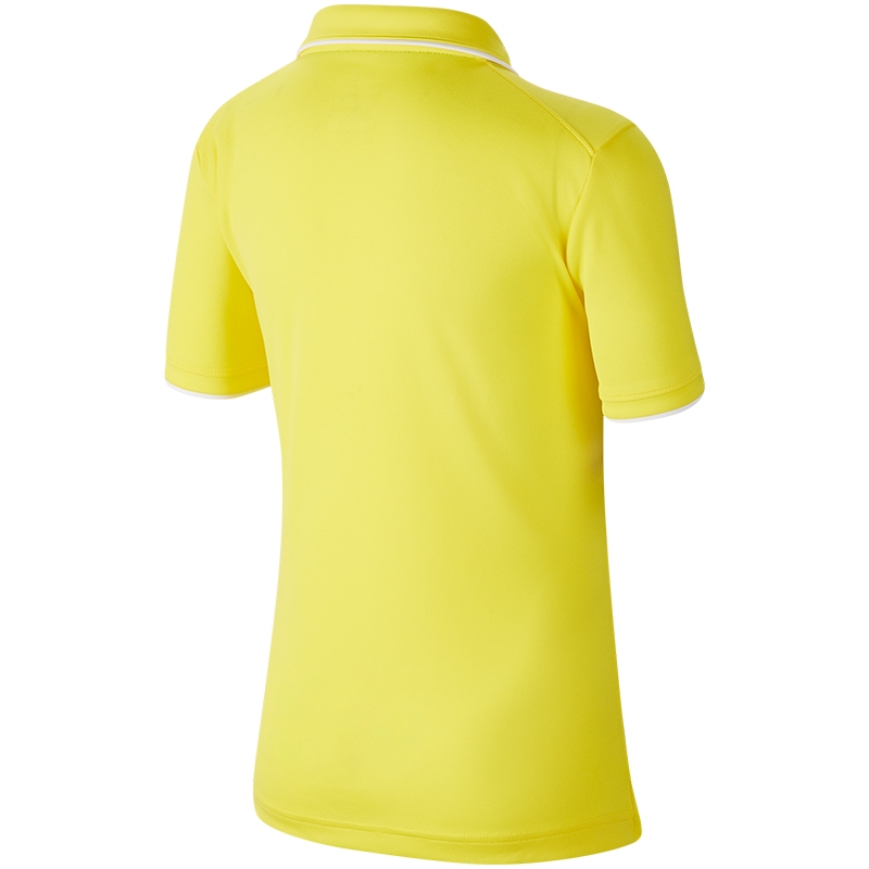 Nike Court Boys' Tennis Polo Yellow/white