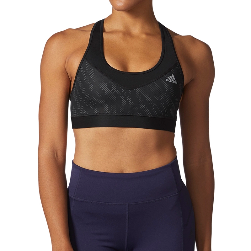 Adidas Techfit Women's Bra Black/print