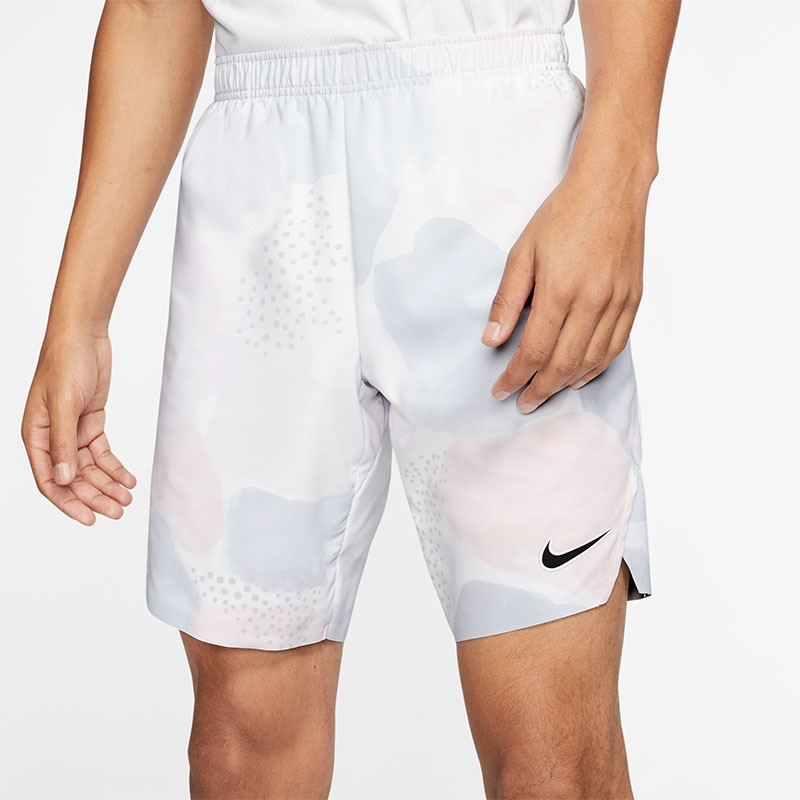 Labe Tumba Llevando Nike Flex Ace Men's Tennis Short White/offnoir
