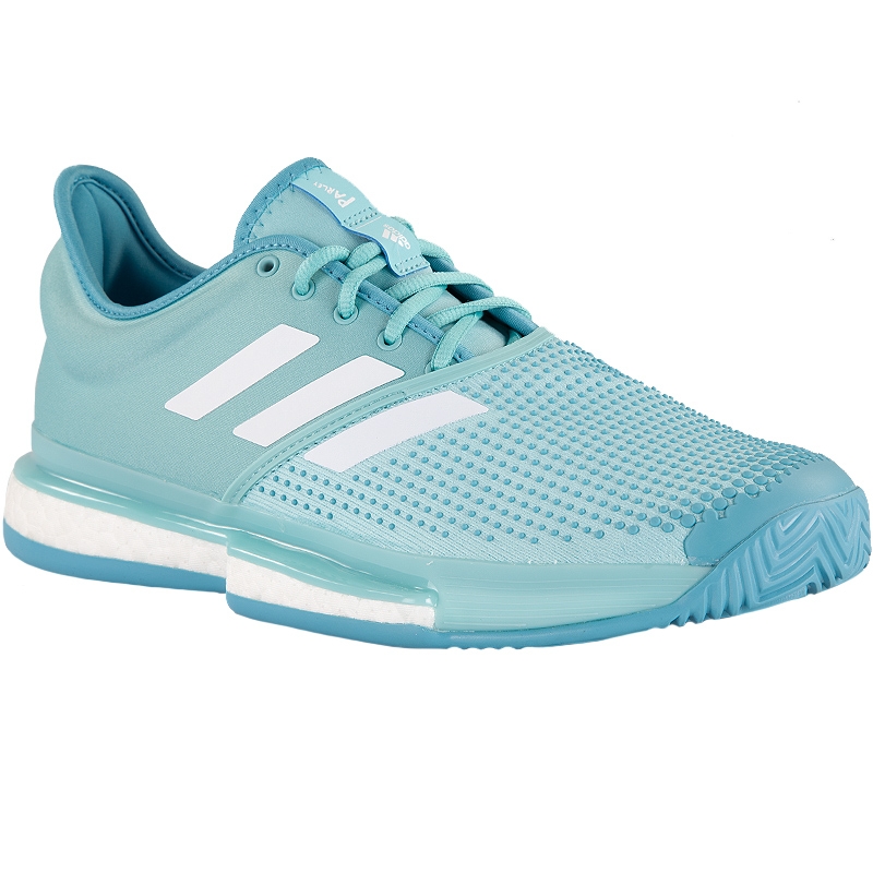 adidas solecourt boost parley white men's shoe