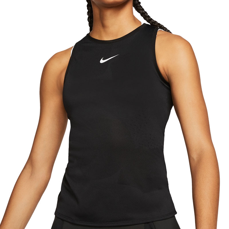 Nike Court Women's Tennis Tank Black/white