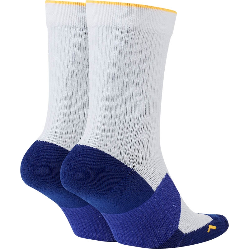 Nike Court Multiplier Crew Tennis Socks White