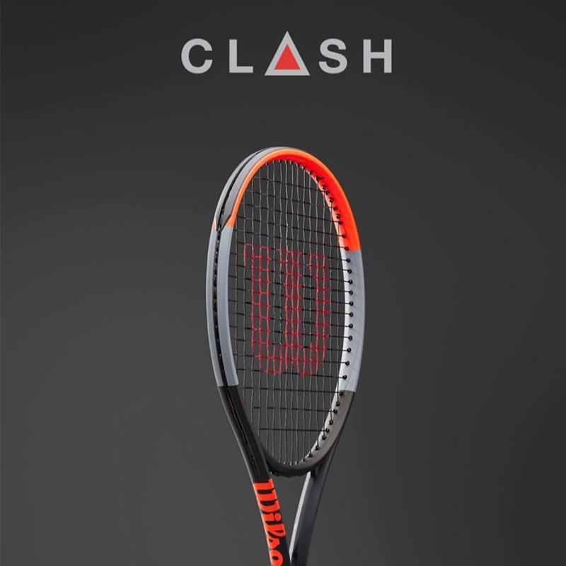 Wilson Clash 100 Pro Tennis Racquet .