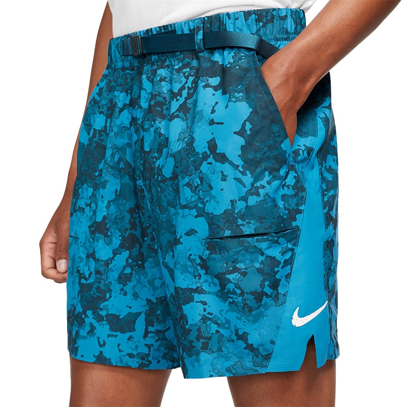Nike Court Flex Slam Men's Tennis Short Greenabyss/white