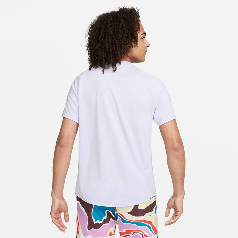 Nike Court Dry Victory Men's Tennis Crew Oxygenpurple