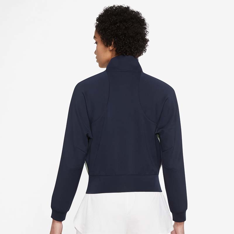 Nike Court Heritage Full Zip Women's Tennis Jacket Obsidian/grey