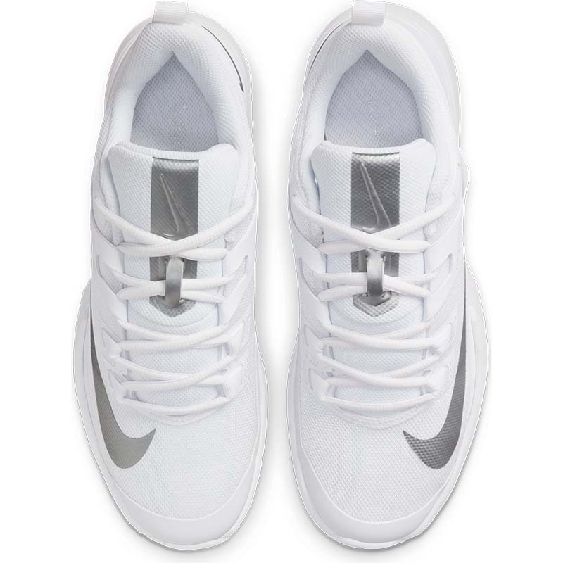 Nike Vapor Lite HC Women's Tennis Shoe White/metallicsilver