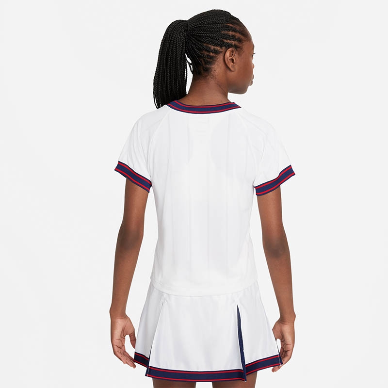 white tennis tops ladies