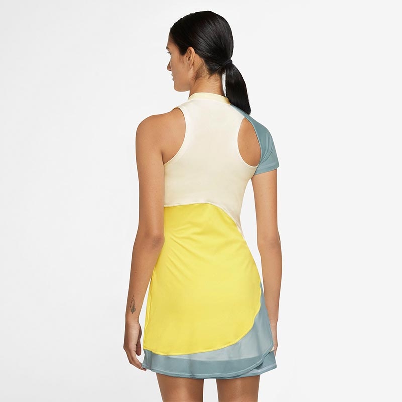 Nike Court Slam Women's Tennis Dress Yellow