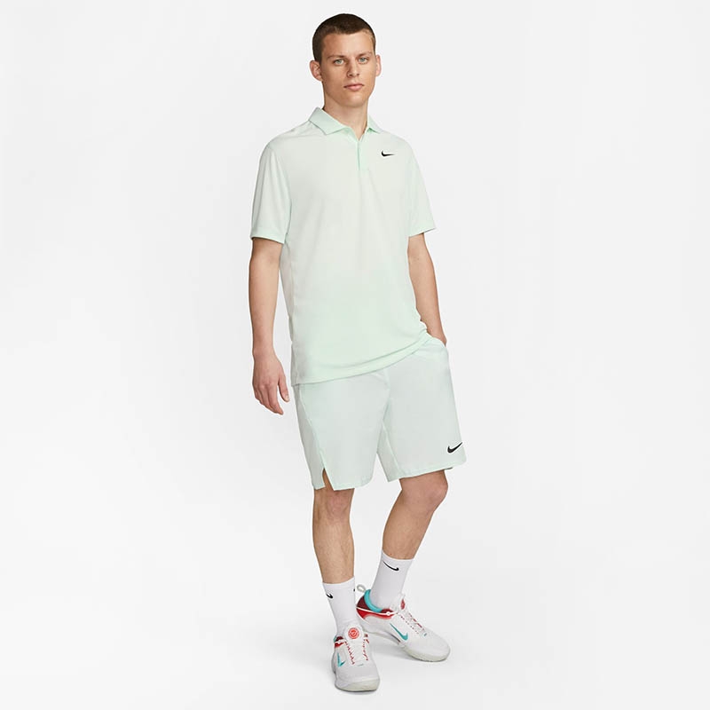 Nike Court Men's Tennis Polo Barelygreen/black