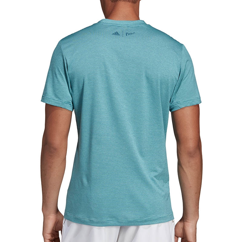 adidas parley striped tee