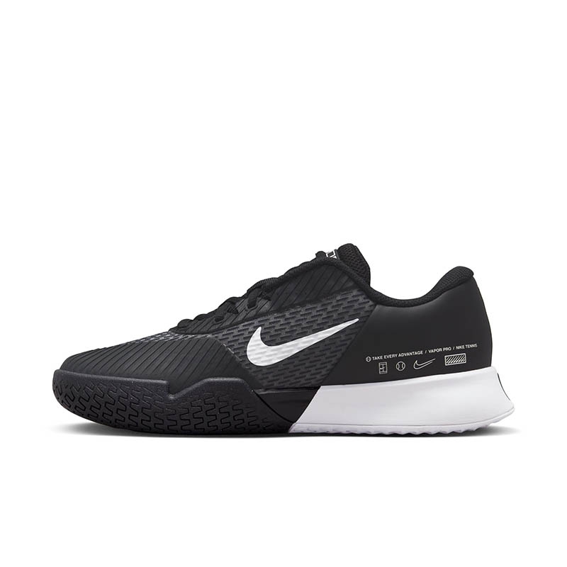 【本物新品保証】 2 Pro Vapor Zoom Nike Tennis Black/white Shoe Women's シューズ(男性用)