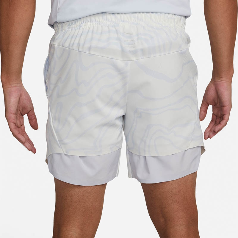 Nike Court Slam Men s Tennis Short Grey/black