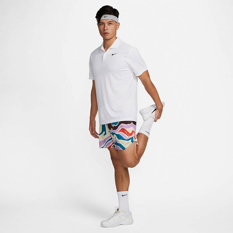 Nike Court Slam Men s Tennis Short Print