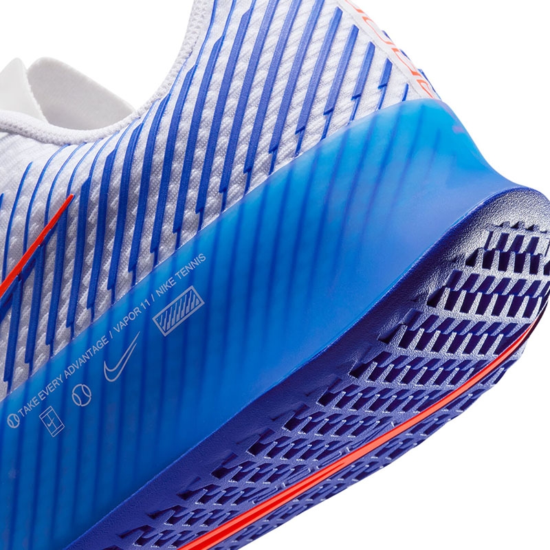 Nike Zoom Vapor 11 Tennis Men's Shoe White/royal/crimson
