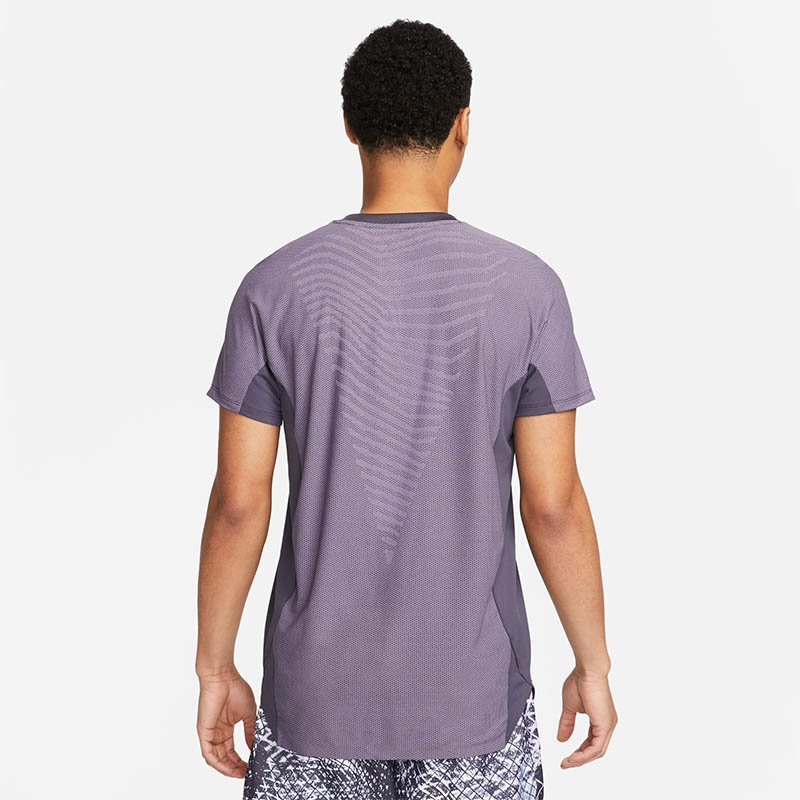 Nike Advantage Slam Men's Tennis Polo Gridiron/white