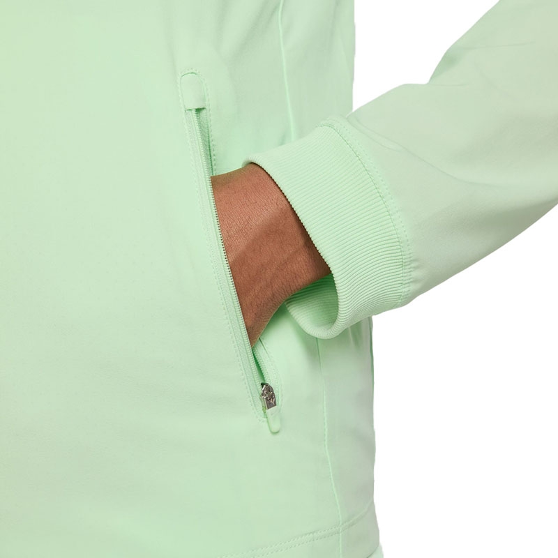 Nike Mens Rafa Tennis Jacket グリーン 米国Mサイズ Nike DRI FIT RAFA NADAL US SERIES MEN'S TENNIS JACKET